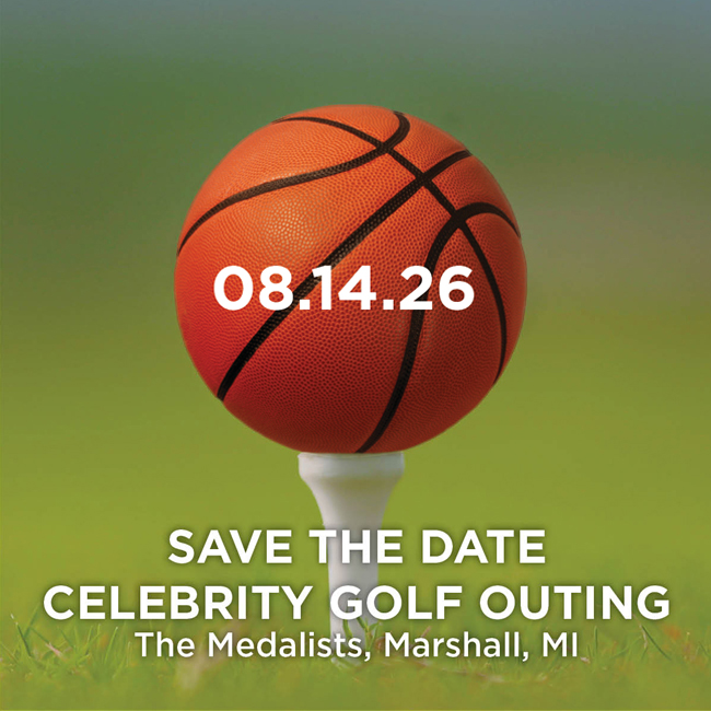 2026 Save The Date Celebrity Golf Outing. August 14, 2026